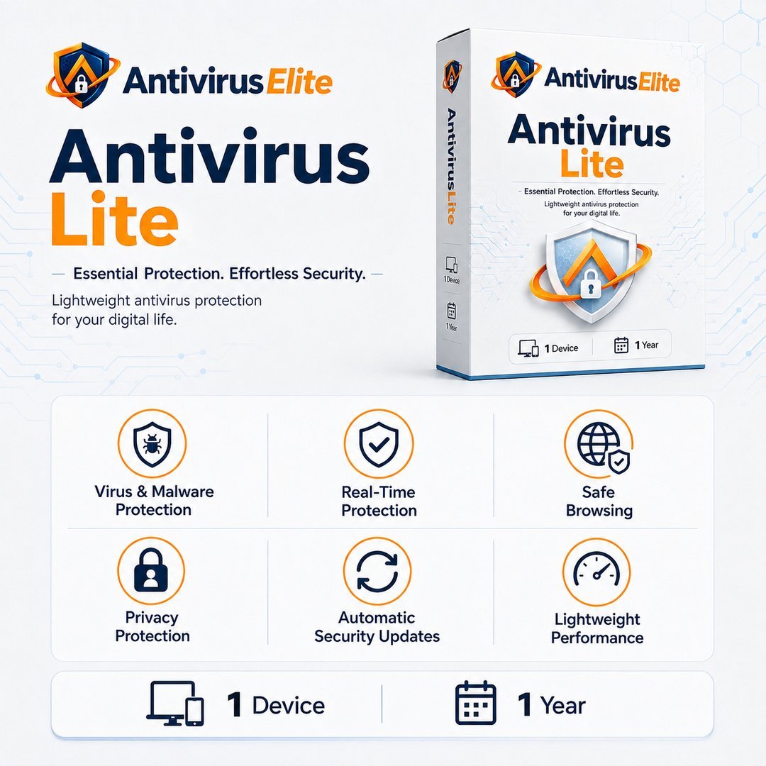 Antivirus Elite Antivirus Lite (1 Device / 1 Year) - Image 2